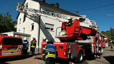 Kuechenbrand in Korb sorgt fuer 50.000 Euro Schaden